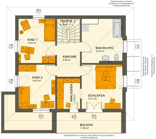 Sunshine 143 V6 Floorplan 4