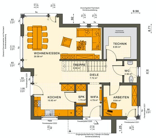 Living Haus - SUNSHINE 144 V4 Floorplan 1