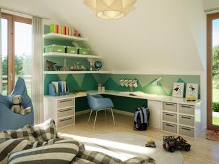 Fertighaus SUNSHINE 154 V7 von Living Fertighaus Schlüsselfertig ab 387147€, Cubushaus Innenansicht 3