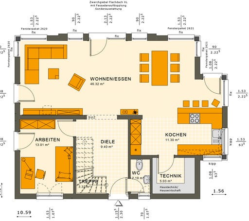 Sunshine 165 V2-V3 Floorplan 3