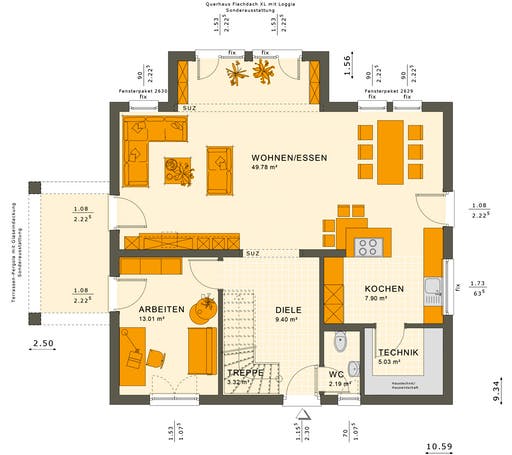 Sunshine 165 V4-V5 Floorplan 3
