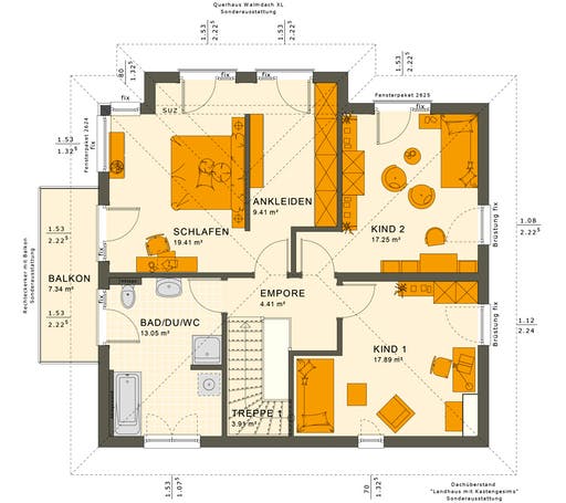 Sunshine 165 V6 Floorplan 2