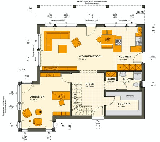 Sunshine 165 V7 Floorplan 5