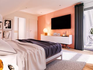 Fertighaus SUNSHINE 143 V6 von Living Fertighaus Schlüsselfertig ab 352245€, Stadtvilla Innenansicht 3