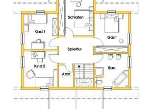 Svanhild (KfW-Effizienzhaus 40) Grundriss