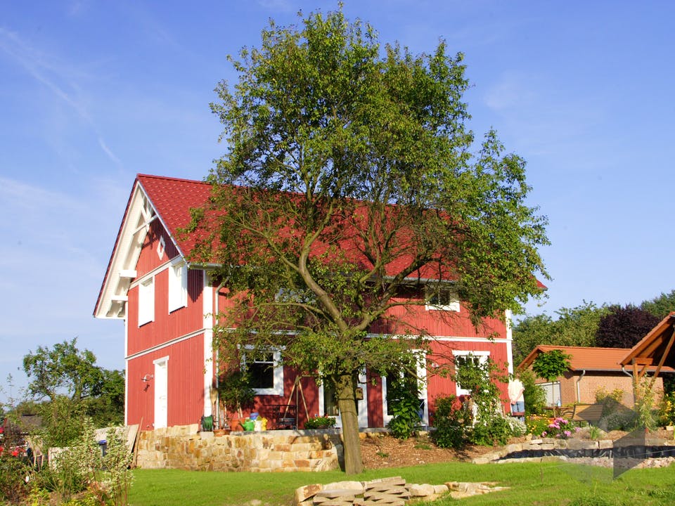 Svantje (KfW-Effizienzhaus 40) von Dammann-Haus Außenansicht