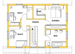 Svantje (KfW-Effizienzhaus 40) Grundriss