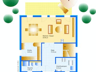Fertighaus Swing 79 - Sonderplanung von SCHWABENHAUS, Stadtvilla Grundriss 1