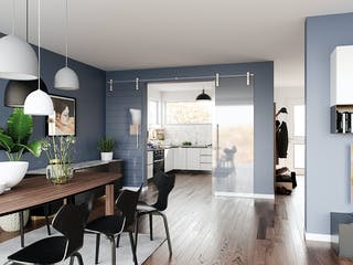 Fertighaus d.144 von TALBAU-Haus, Cubushaus Innenansicht 1