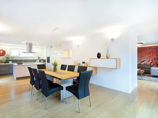 Fertighaus Musterhaus Fellbach von TALBAU-Haus Schlüsselfertig ab 543000€, Satteldach-Klassiker Innenansicht 4