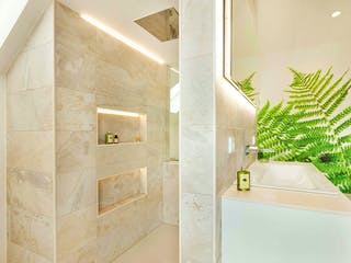 Fertighaus Musterhaus Günzburg von TALBAU-Haus Schlüsselfertig ab 520000€, Pultdachhaus Innenansicht 14