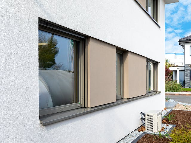 Fertighaus Musterhaus Mannheim von TALBAU-Haus Schlüsselfertig ab 555000€, Stadtvilla Außenansicht 6