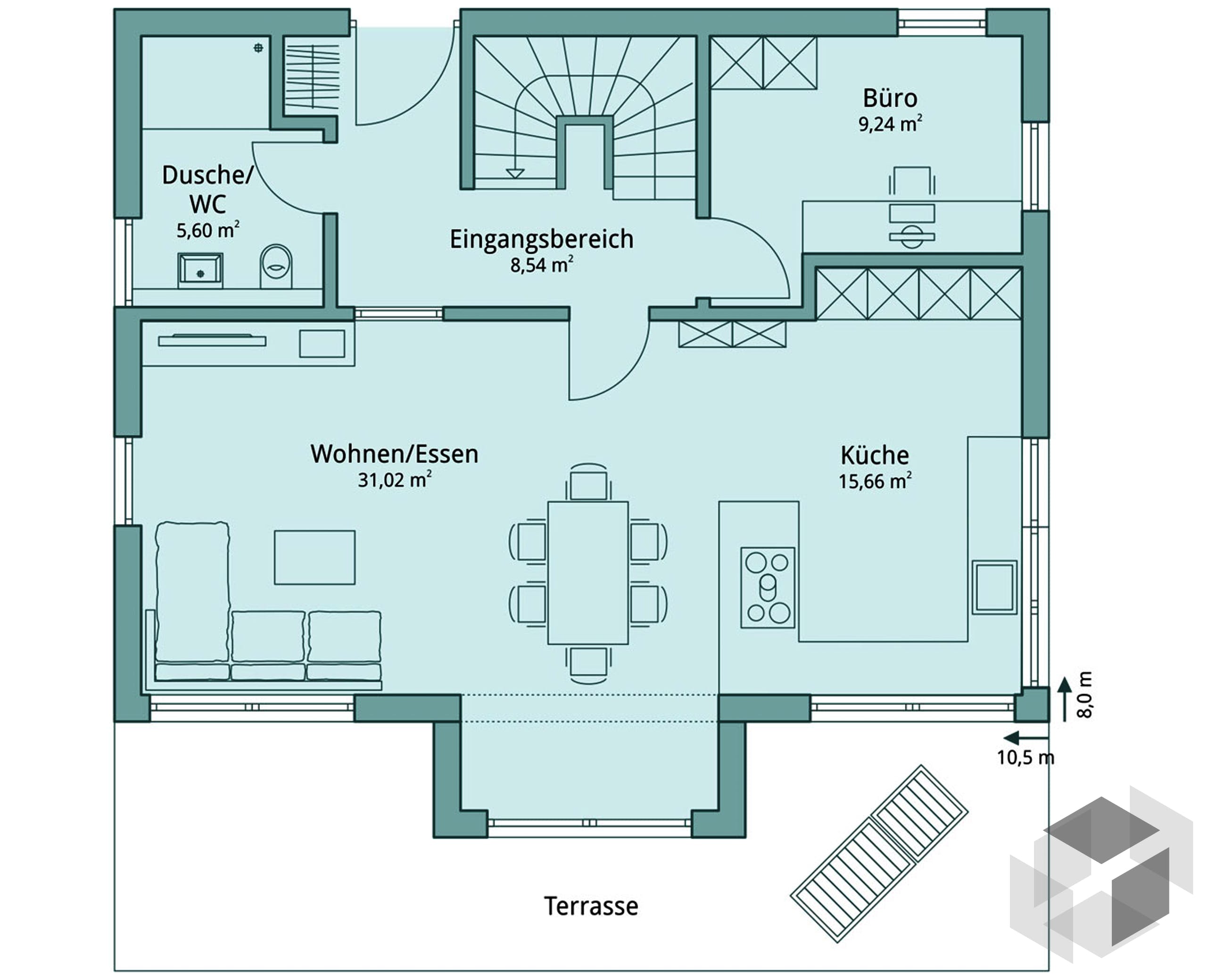 Einfamilienhaus Haus 111 von TALBAU-Haus | Fertighaus.de