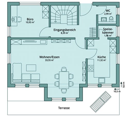 Talbau-Haus 113 Floorplan 1