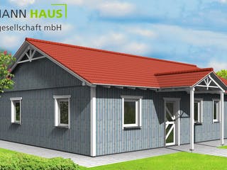 Fertighaus Tales von Hagemann Haus Schlüsselfertig ab 137100€, Bungalow Außenansicht 1