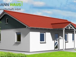Fertighaus Tales von Hagemann Haus Schlüsselfertig ab 137100€, Bungalow Außenansicht 3