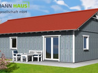 Fertighaus Tales von Hagemann Haus Schlüsselfertig ab 137100€, Bungalow Außenansicht 2