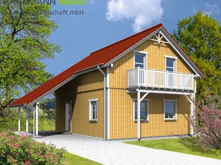 Fertighaus Tane von Hagemann Haus Schlüsselfertig ab 139900€, Satteldach-Klassiker Außenansicht 1