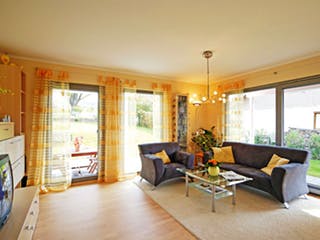 Fertighaus Taunusstein von Keitel-Haus, Pultdachhaus Innenansicht 2