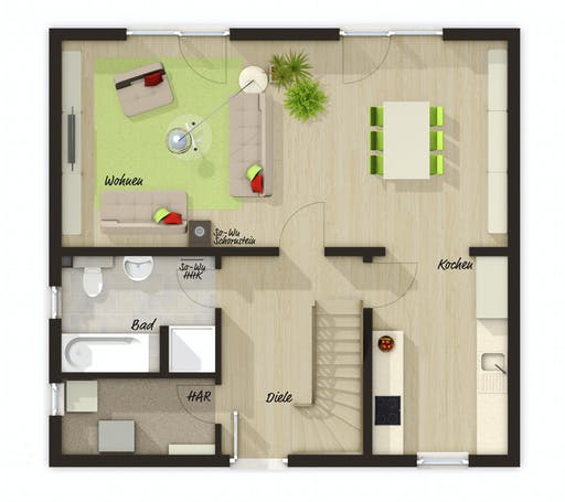Town & Country - Aspekt 110 Floorplan 1