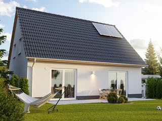 Massivhaus Aspekt 133 von Town & Country Haus Deutschland Schlüsselfertig ab 166640€, Satteldach-Klassiker Außenansicht 2