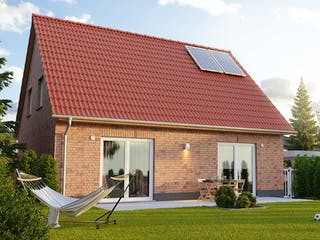 Massivhaus Aspekt 133 von Town & Country Haus Deutschland Schlüsselfertig ab 166640€, Satteldach-Klassiker Außenansicht 4