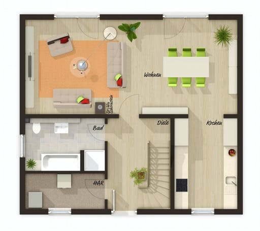 Town & Country - Aspekt 133 Floorplan 1