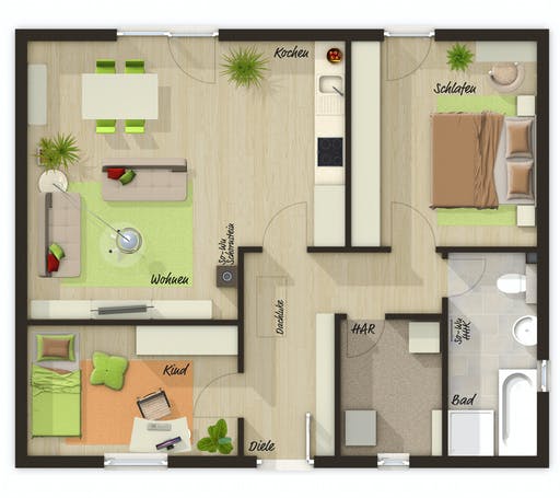 Town & Country - Aspekt 78 Floorplan 1