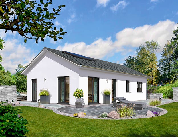 Massivhaus-Bungalow von Town & Country