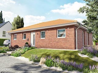 Massivhaus Bungalow 110 von Town & Country Haus Deutschland Schlüsselfertig ab 211890€, Bungalow Außenansicht 3