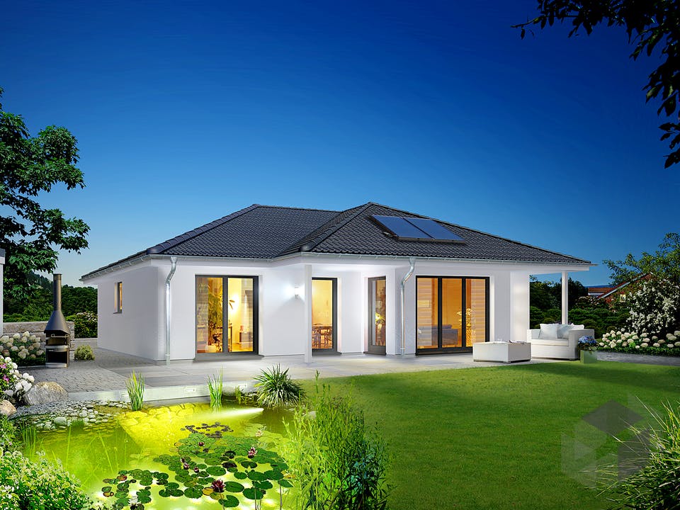 Bungalow 128 von Town & Country Haus Deutschland Außenansicht