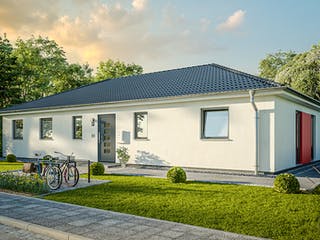 Massivhaus Bungalow 131 von Town & Country Haus Deutschland Schlüsselfertig ab 246290€, Bungalow Außenansicht 4