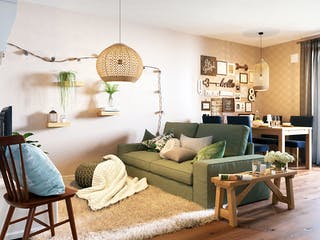 Massivhaus Bungalow 78 von Town & Country Haus Deutschland Schlüsselfertig ab 176650€, Bungalow Innenansicht 1