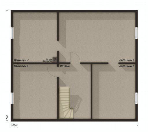 Town & Country - Mitwachshaus Flair 148 Floorplan 3