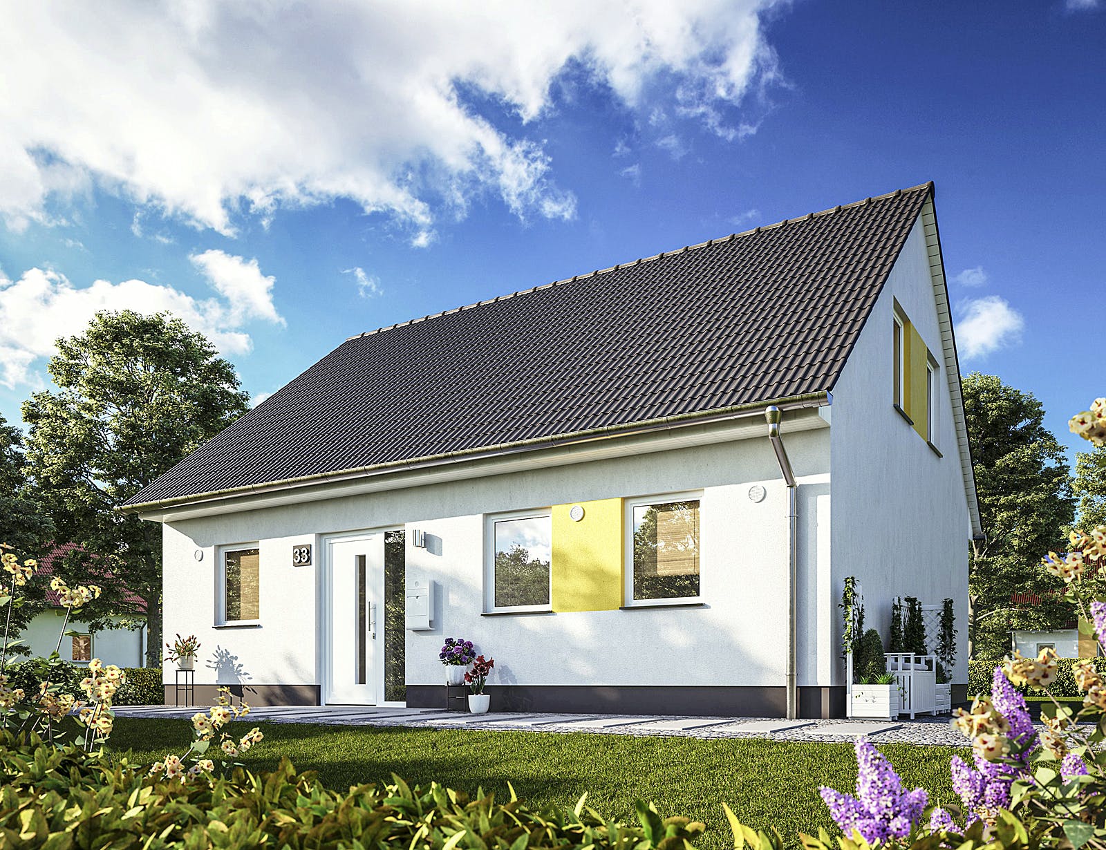Massivhaus Forever Young (inactive) von Town & Country Haus Deutschland Schlüsselfertig ab 160550€, Außenansicht 1