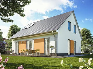 Massivhaus Forever Young von Town & Country Haus Deutschland Schlüsselfertig ab 160550€, Satteldach-Klassiker Außenansicht 5