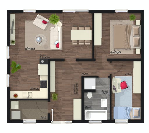 Town & Country - Forever Young Floorplan 1