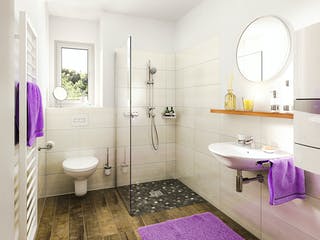 Massivhaus Glückswelthaus Duo Bungalow 45 von Town & Country Haus Deutschland Schlüsselfertig ab 135690€, Innenansicht 2