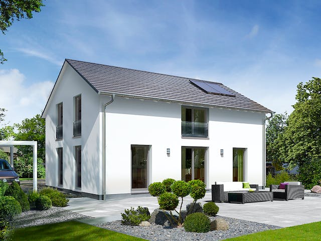 Massivhaus Landhaus 142 Modern von Town & Country Haus Deutschland Schlüsselfertig ab 259950€, Außenansicht 1