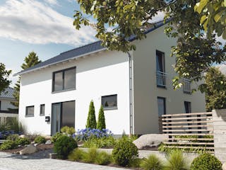 Massivhaus Landhaus 142 Modern von Town & Country Haus Deutschland Schlüsselfertig ab 267250€, Außenansicht 2