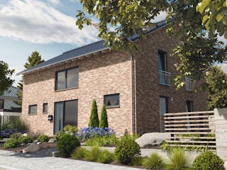 Massivhaus Landhaus 142 Modern von Town & Country Haus Deutschland Schlüsselfertig ab 267250€, Außenansicht 3