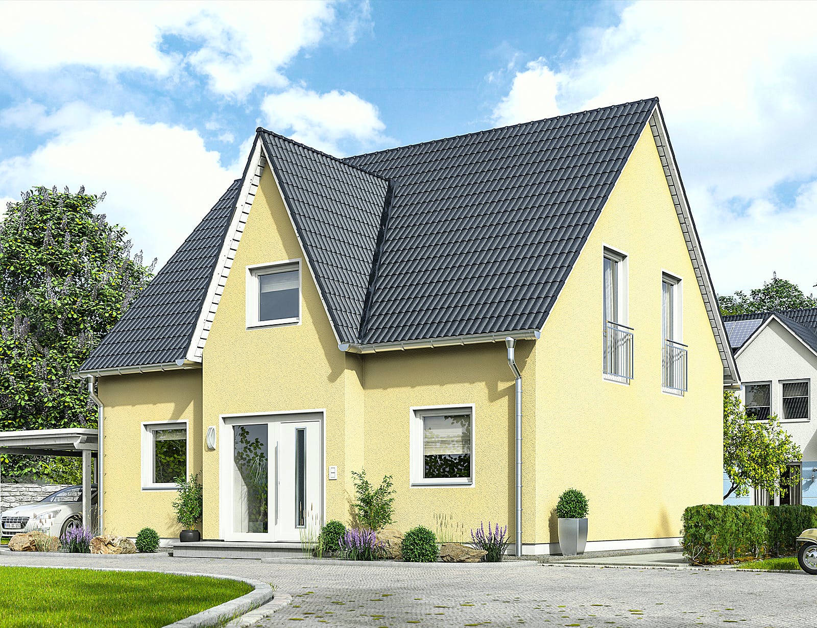 Massivhaus Lifestyle 120 (inactive) von Town & Country Haus Deutschland Schlüsselfertig ab 189150€, Außenansicht 1