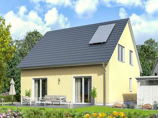 Massivhaus Lifestyle 120 von Town & Country Haus Deutschland Schlüsselfertig ab 189150€, Satteldach-Klassiker Außenansicht 2