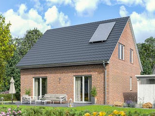 Massivhaus Lifestyle 120 von Town & Country Haus Deutschland Schlüsselfertig ab 189150€, Satteldach-Klassiker Außenansicht 4