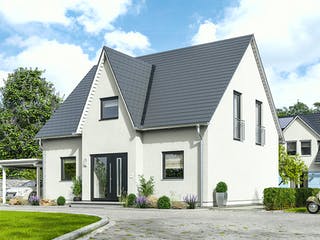 Massivhaus Lifestyle 120 von Town & Country Haus Deutschland Schlüsselfertig ab 189150€, Satteldach-Klassiker Außenansicht 5