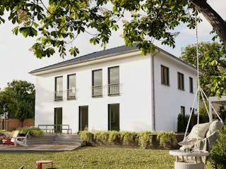 Massivhaus Flair 180 Trio von Town & Country Haus Deutschland Schlüsselfertig ab 129470€, Stadtvilla Außenansicht 3
