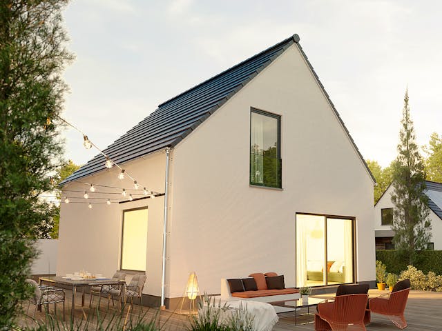 Massivhaus Raumwunder 100 von Town & Country Haus Deutschland Schlüsselfertig ab 204350€, Satteldach-Klassiker Außenansicht 2