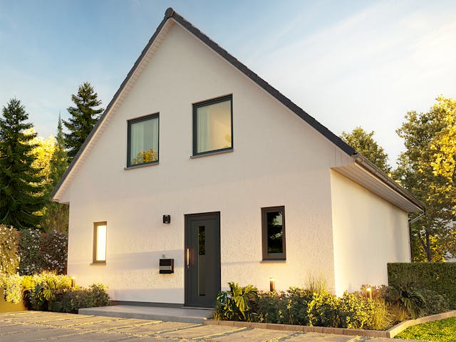 Massivhaus Raumwunder 100 von Town & Country Haus Deutschland Schlüsselfertig ab 204350€, Satteldach-Klassiker Außenansicht 3