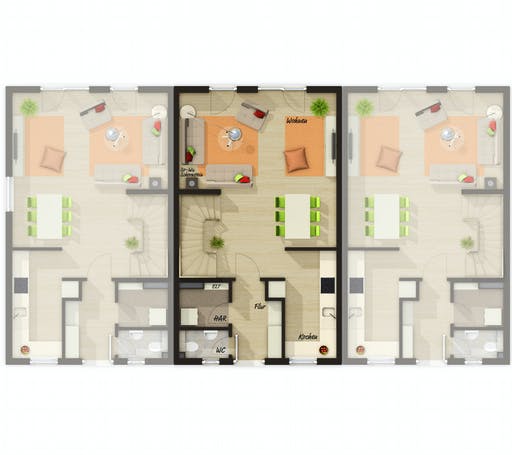 Town & Country - RH Mainz 128 Floorplan 1