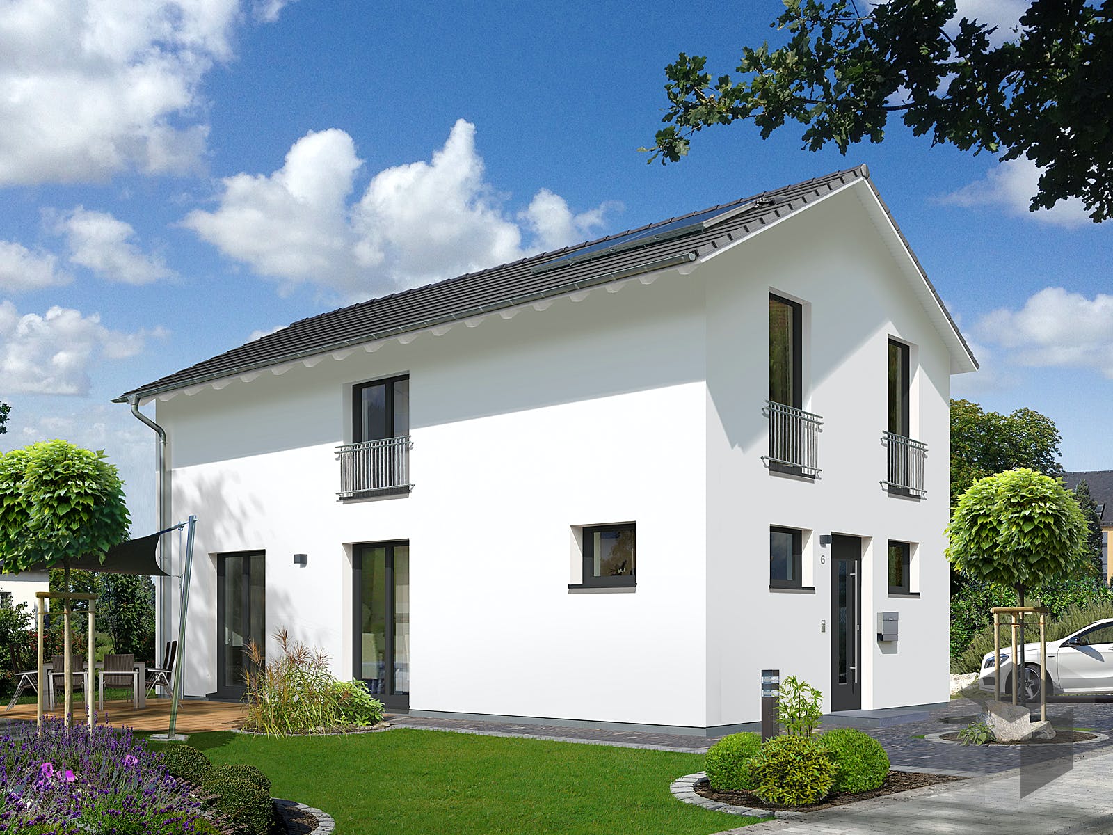 Einfamilienhaus Stadthaus Aura 125 von Town & Country Haus | Fertighaus.de